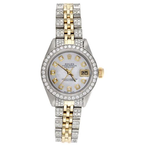 diamond rolex watch bands|Rolex watch bands for women.